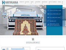 Tablet Screenshot of hayikama.com.tr